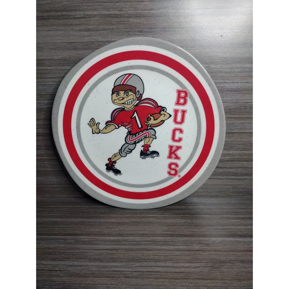 Magnolia Lane Ohio State Buckeyes Plate Dinnerware Varsity Design OSU